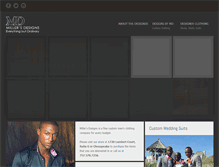 Tablet Screenshot of millersdesigns.com
